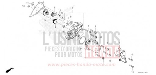 REDUCTION GEAR CRF1100D2N de 2022
